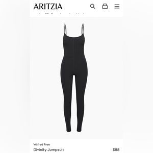 Wilfred Free Black Divinity Jumpsuit